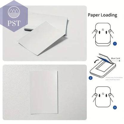 Photo Paper for HPRT MT53 or HPRT Z1 2x3 Inch Original Specific Photo Paper For Pocket Photo Printer MT53 and Z1 - PST PS Tradings