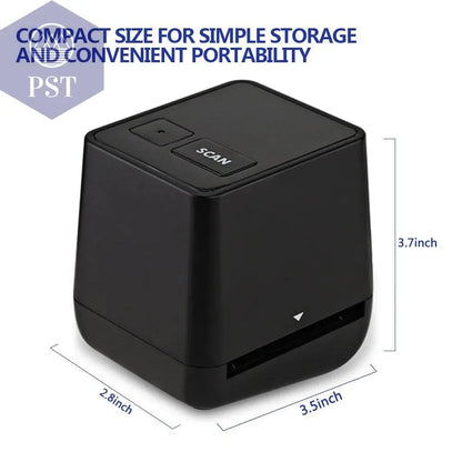 Portable Negative Film Scanners 35mm 135 Slide Film Converter Photo Digital Image 17.9 Mega Pixels Monochrome Slide Film Scanner - Property & Safety Tradings