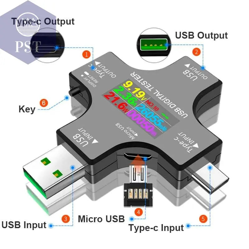 Power Bank USB-C Charger USB Output Display Interface PST PS Tradings  PST PS Tradings  PST PS Tradings Power Bank USB-C Charger USB Output Display Interface