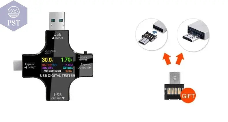 Power Bank USB-C Charger USB Output Display Interface PST PS Tradings  PST PS Tradings  PST PS Tradings Power Bank USB-C Charger USB Output Display Interface