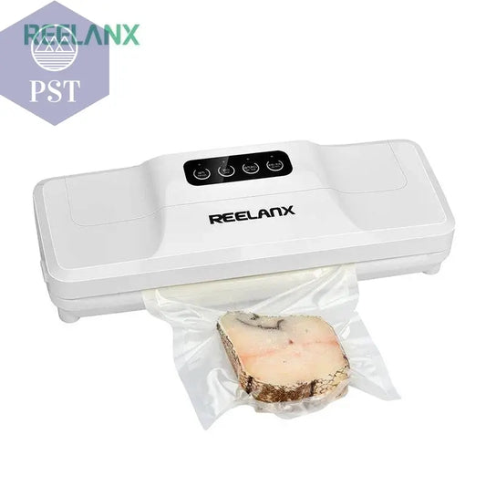 REELANX Vacuum Sealer V1 140W Automatic Vacuum Packing Machine for Food with 15pcs Bags Best Vacuum Packer Sealing Packaging - Property & Safety Tradings