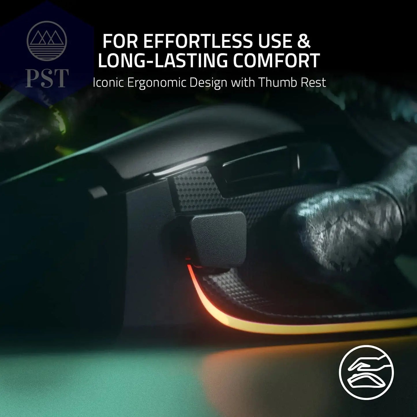 Razer Basilisk V3 Ergonomische Gaming-Maus PST PS Tradings Gaming Maus PST PS Tradings  PST PS Tradings Razer Basilisk V3 Ergonomische Gaming-Maus Gaming Maus