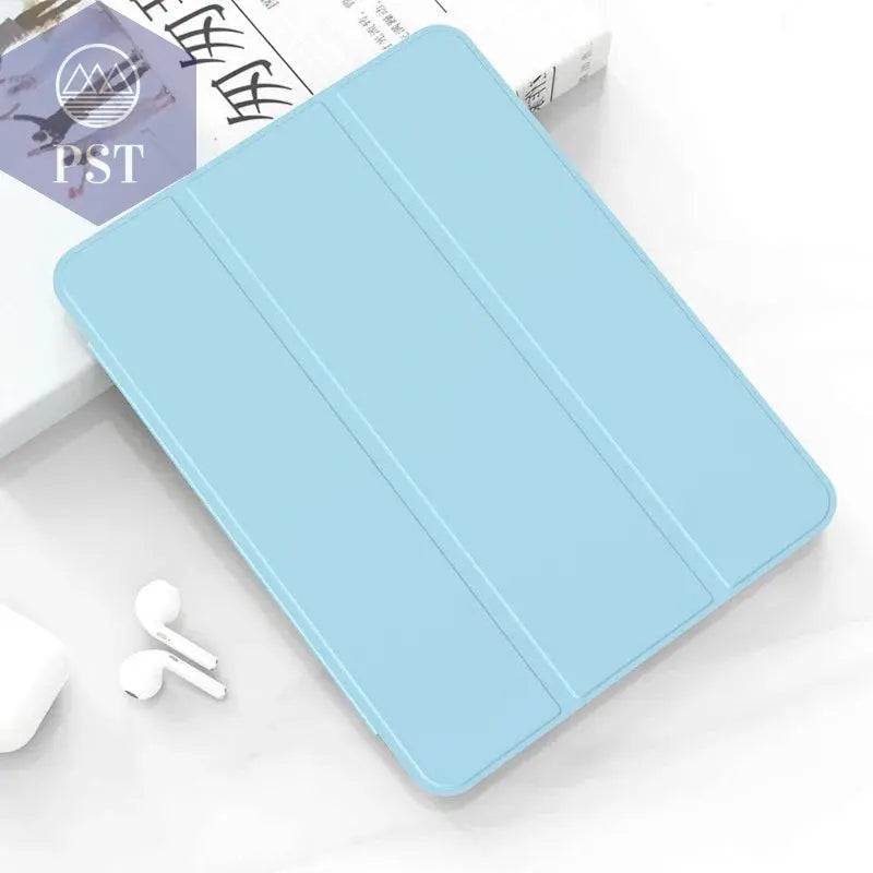 Slim Case for Apple iPad 10 10th generation 10.9 ich 2022 A2757 A2777 A2696 Silicon Leather Smart Cover with Auto Sleep Wake - PST PS Tradings