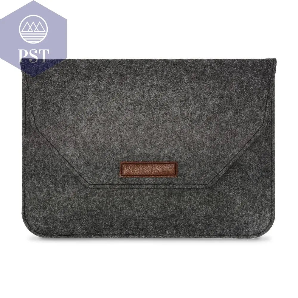 Soft Sleeve Laptop Bag For Macbook Air Pro Retina 11 12 13 14 15 inch Notebook Tablet Case Cover For HP Dell Macbook With Gift - PST PS Tradings