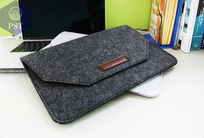 Soft Sleeve Laptop Bag For Macbook Air Pro Retina 11 12 13 14 15 inch Notebook Tablet Case Cover For HP Dell Macbook With Gift - PST PS Tradings