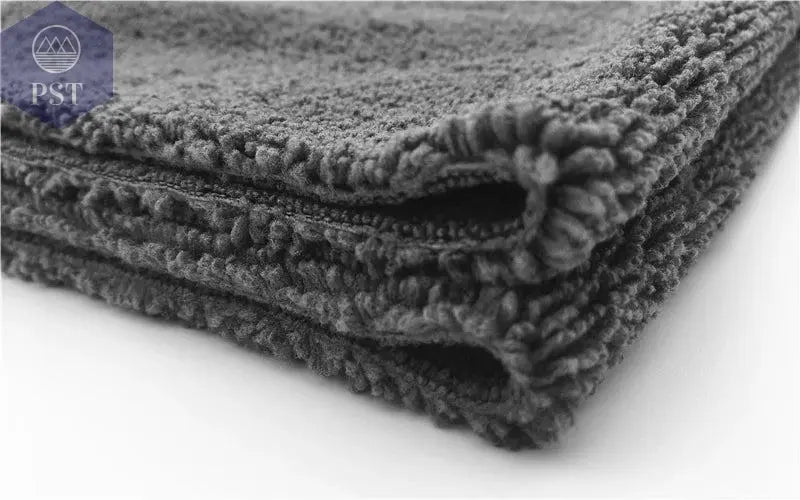 Special For Car Care Quick Detail Wax Buffing/Polishing 40X40CM Grey Cloth Microfiber Cobra Edgeless Towel - PST PS Tradings