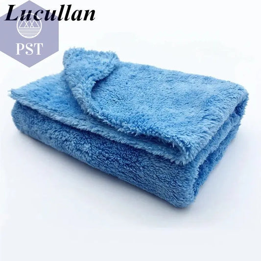 Ultra Thick-580GSM Edgeless Microfiber Cloth 16"X16" No Edge Premium Detailing Towel For Polishing,Buffing,Finishes,Car Wash - PST PS Tradings