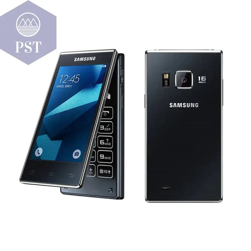 Unlocked Samsung G9198 Hexa Core 3.9Inch 2GB RAM 16GB ROM LTE 4G 16MP Cam 1080P Android Flip Cellphone      Add-16Gb-Card-Dark-Blue PST PS Tradings