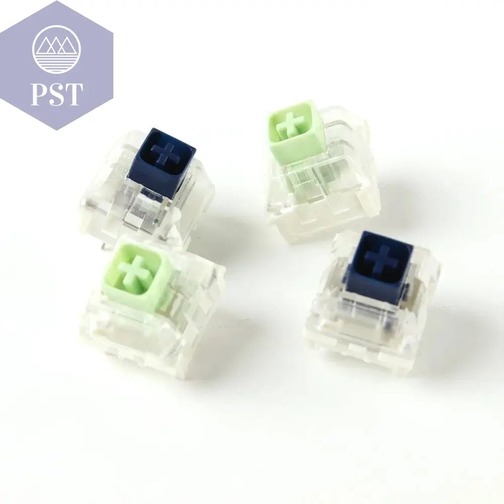 Wholesales Kailh Box Royal Navy Blue Jade Pink Crystal Box 3 pin Switches IP56 Water-proof Compatible Cherry MX Switches - PST PS Tradings