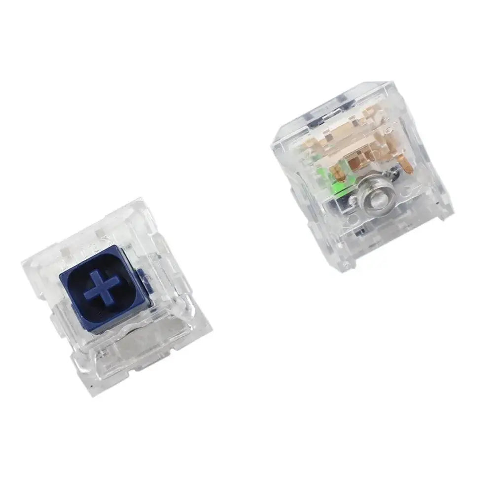 Wholesales Kailh Box Royal Navy Blue Jade Pink Crystal Box 3 pin Switches IP56 Water-proof Compatible Cherry MX Switches - PST PS Tradings