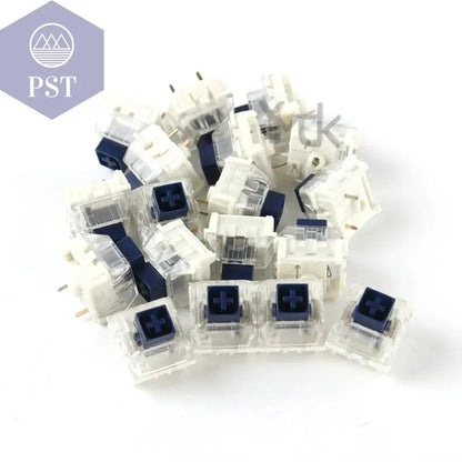 Wholesales Kailh Box Royal Navy Blue Jade Pink Crystal Box 3 pin Switches IP56 Water-proof Compatible Cherry MX Switches - PST PS Tradings