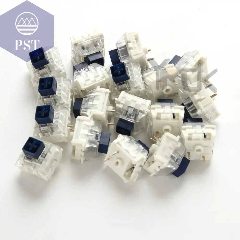 Wholesales Kailh Box Royal Navy Blue Jade Pink Crystal Box 3 pin Switches IP56 Water-proof Compatible Cherry MX Switches - PST PS Tradings