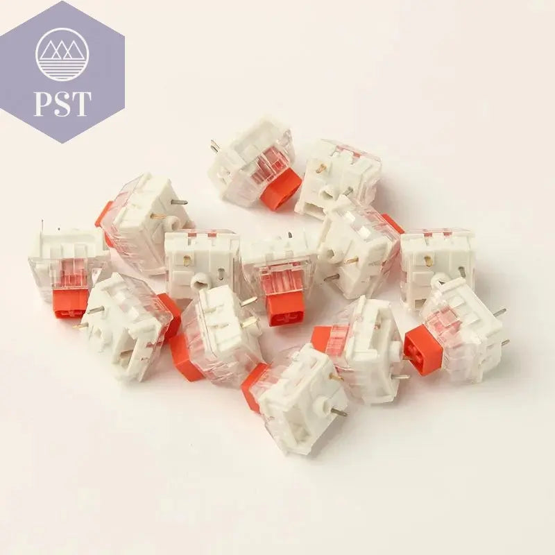 Wholesales Kailh Box Royal Navy Blue Jade Pink Crystal Box 3 pin Switches IP56 Water-proof Compatible Cherry MX Switches - PST PS Tradings