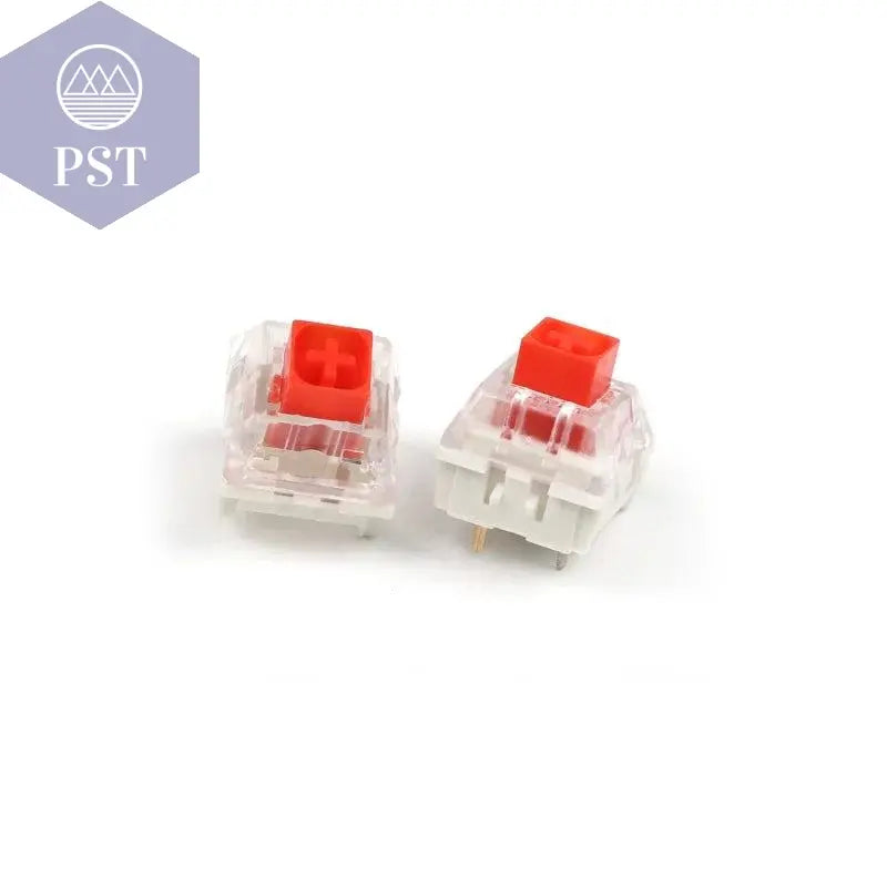 Wholesales Kailh Box Royal Navy Blue Jade Pink Crystal Box 3 pin Switches IP56 Water-proof Compatible Cherry MX Switches - PST PS Tradings