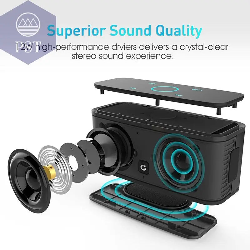Wireless Touch Control Bluetooth Speaker       PST PS Tradings