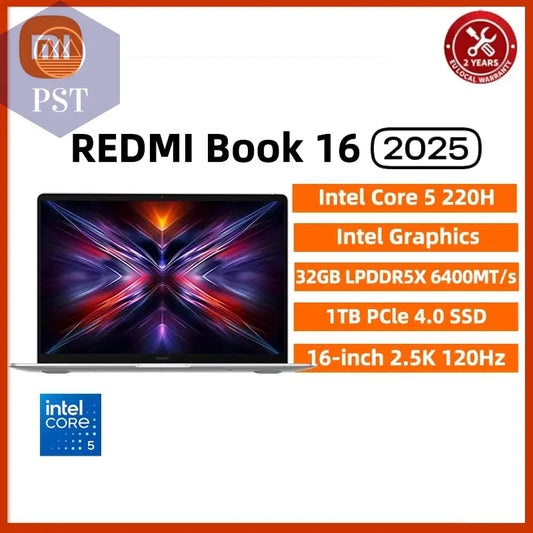 Xiaomi REDMI Book 16 - Intel Core i5 Laptop PST PS Tradings Laptop PST PS Tradings Core-5-32G-1T-Russian-Federation PST PS Tradings Xiaomi REDMI Book 16 - Intel Core i5 Laptop Laptop