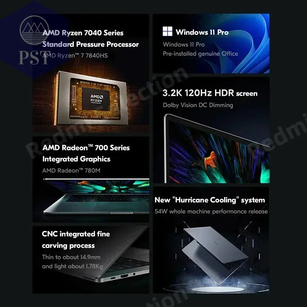 Xiaomi Redmi Book Pro 15 - Ryzen 7, 16GB RAM, 512GB SSD PST PS Tradings Notebooks PST PS Tradings  PST PS Tradings Xiaomi Redmi Book Pro 15 - Ryzen 7, 16GB RAM, 512GB SSD Notebooks