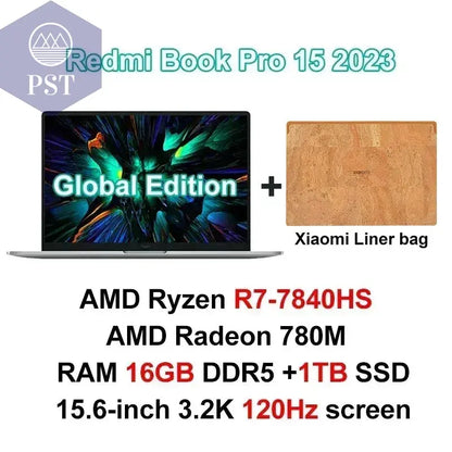 Xiaomi Redmi Book Pro 15 - Ryzen 7, 16GB RAM, 512GB SSD PST PS Tradings Notebooks PST PS Tradings  PST PS Tradings Xiaomi Redmi Book Pro 15 - Ryzen 7, 16GB RAM, 512GB SSD Notebooks