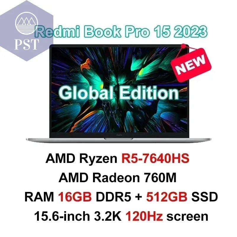 Xiaomi Redmi Book Pro 15 - Ryzen 7, 16GB RAM, 512GB SSD PST PS Tradings Notebooks PST PS Tradings  PST PS Tradings Xiaomi Redmi Book Pro 15 - Ryzen 7, 16GB RAM, 512GB SSD Notebooks