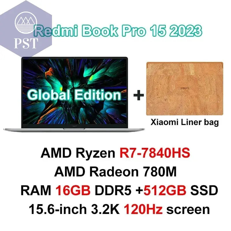 Xiaomi Redmi Book Pro 15 - Ryzen 7, 16GB RAM, 512GB SSD PST PS Tradings Notebooks PST PS Tradings  PST PS Tradings Xiaomi Redmi Book Pro 15 - Ryzen 7, 16GB RAM, 512GB SSD Notebooks