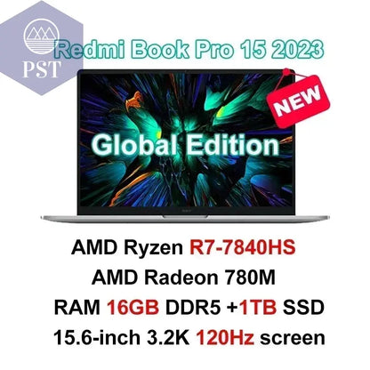 Xiaomi Redmi Book Pro 15 - Ryzen 7, 16GB RAM, 512GB SSD PST PS Tradings Notebooks PST PS Tradings R7-16G-1T-spain PST PS Tradings Xiaomi Redmi Book Pro 15 - Ryzen 7, 16GB RAM, 512GB SSD Notebooks
