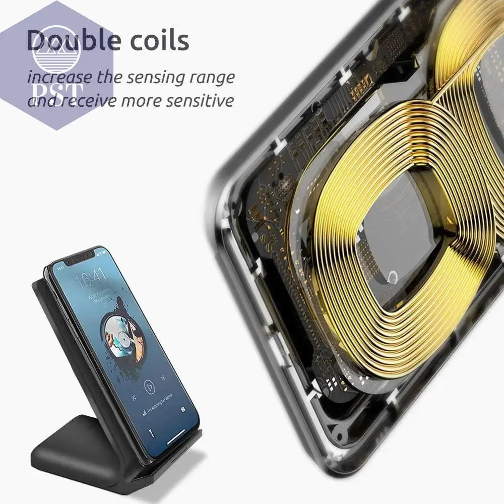 kabelloses Ladegerät Schnelllader Schnellladegerät fast charging max. 30W kabellose 2-in-1 Ladestation um 2 Geräte gleichzeitig zu laden jeweils max. 15W  Cellphones & Telecommunications - Cellphones     PST PS Tradings