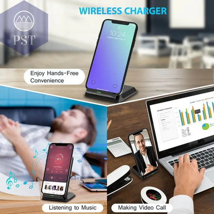 kabelloses Ladegerät Schnelllader Schnellladegerät fast charging max. 30W kabellose 2-in-1 Ladestation um 2 Geräte gleichzeitig zu laden jeweils max. 15W  Cellphones & Telecommunications - Cellphones     PST PS Tradings